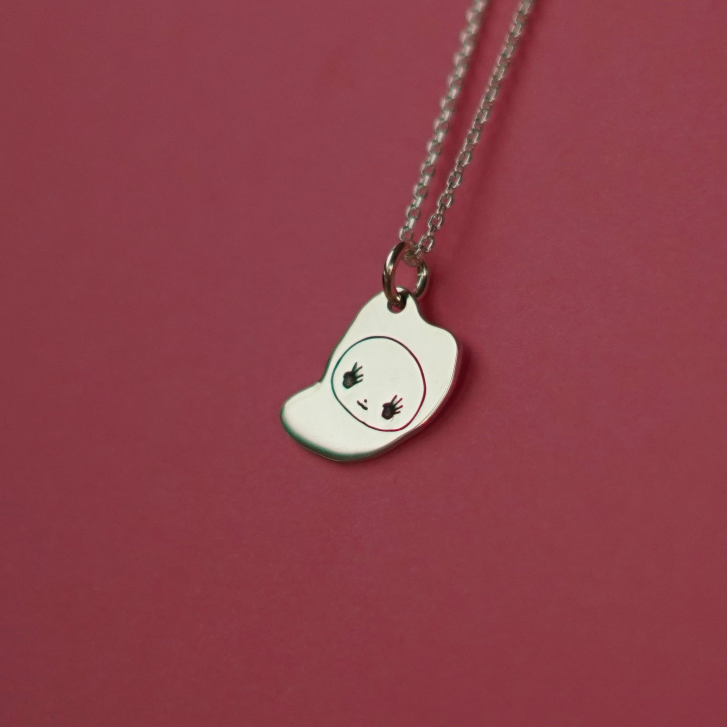 BEAN BUNNY silver necklace by XUH