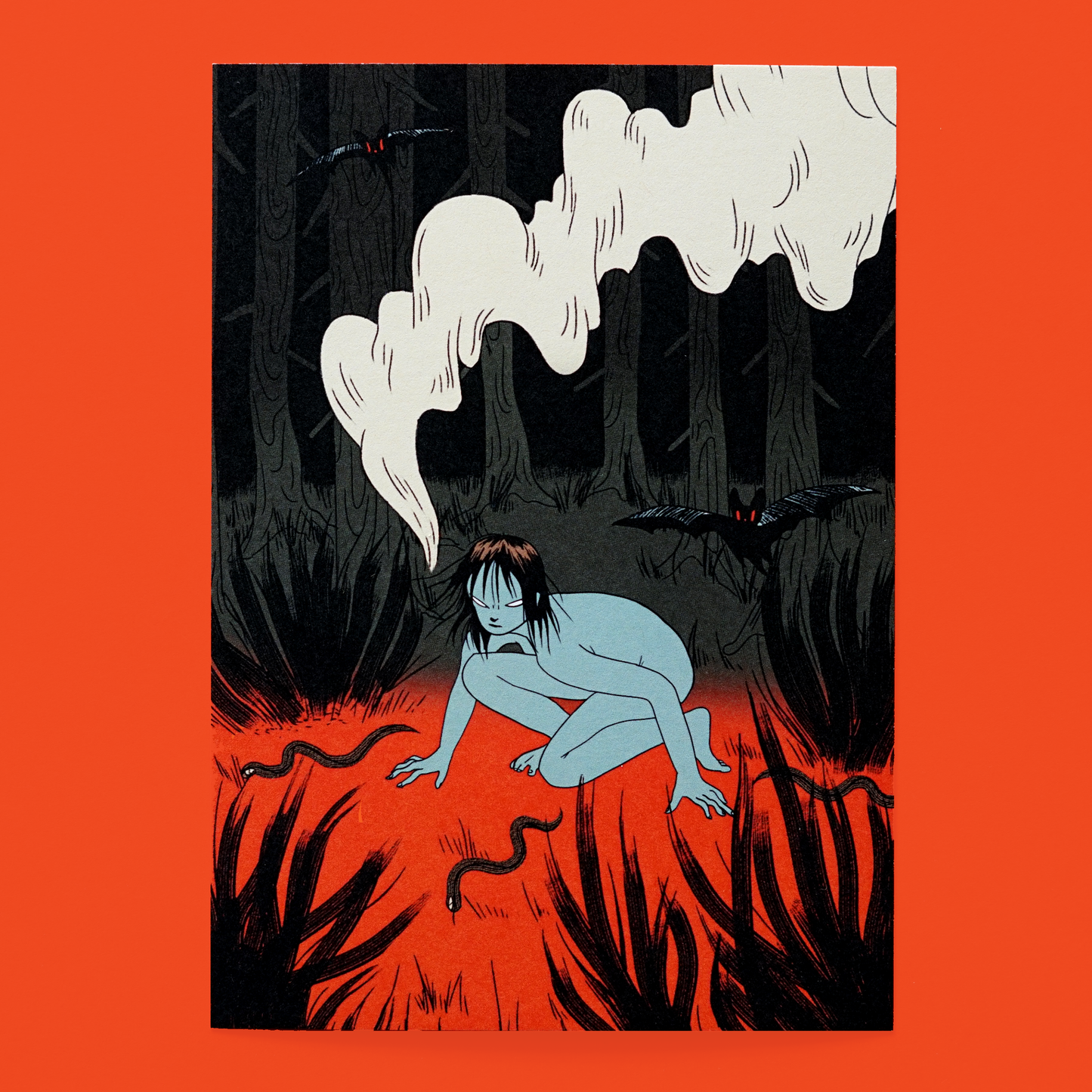 DARK GIRLS postcards by XUH