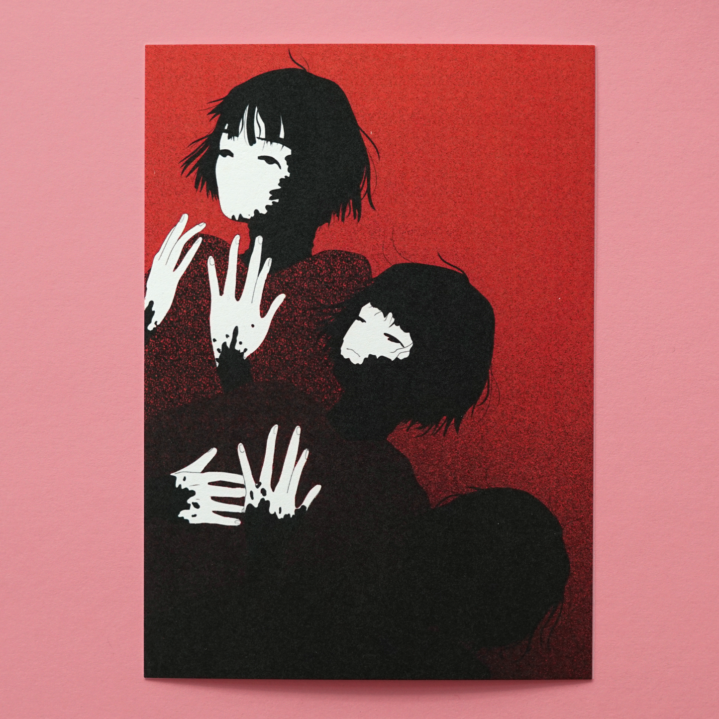 DARK GIRLS postcards by XUH