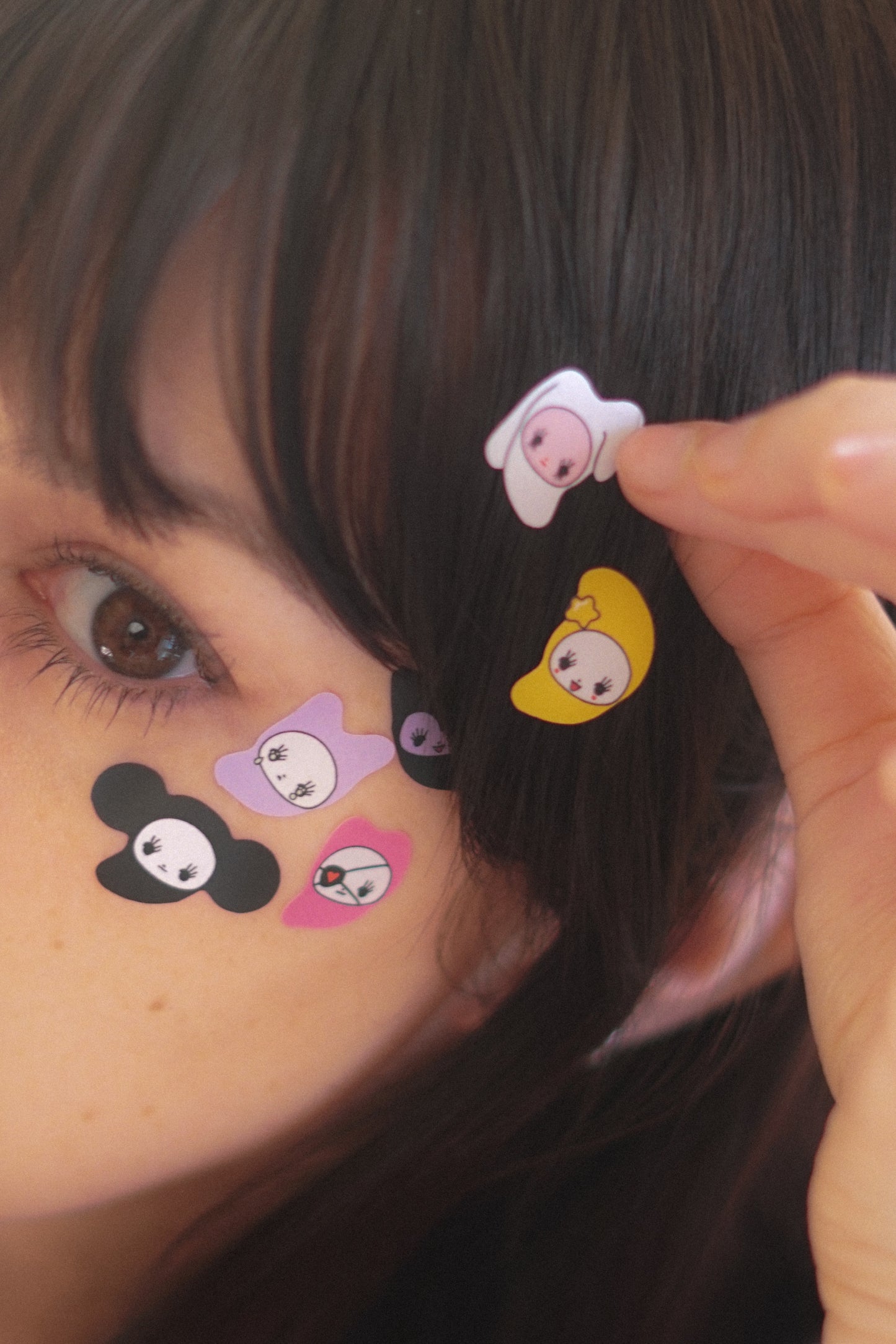 SLEEPING BAG BEANS sticker sheet by XUH