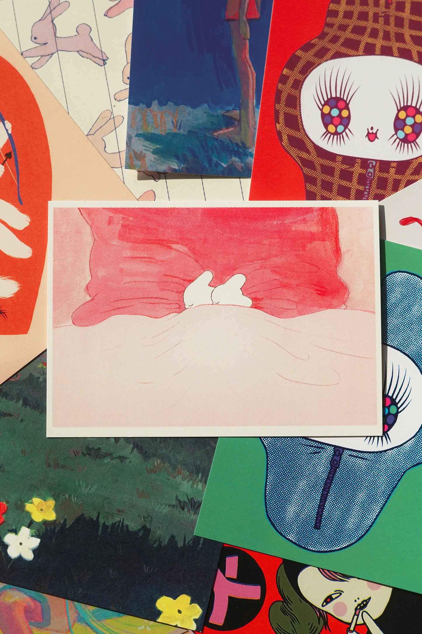 SLEEPY postcard by XUH