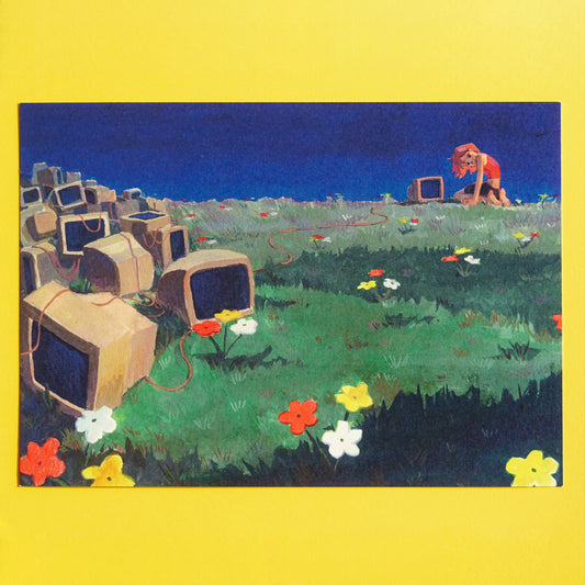 PAPATU FIELD A5 art print by JAVVIE