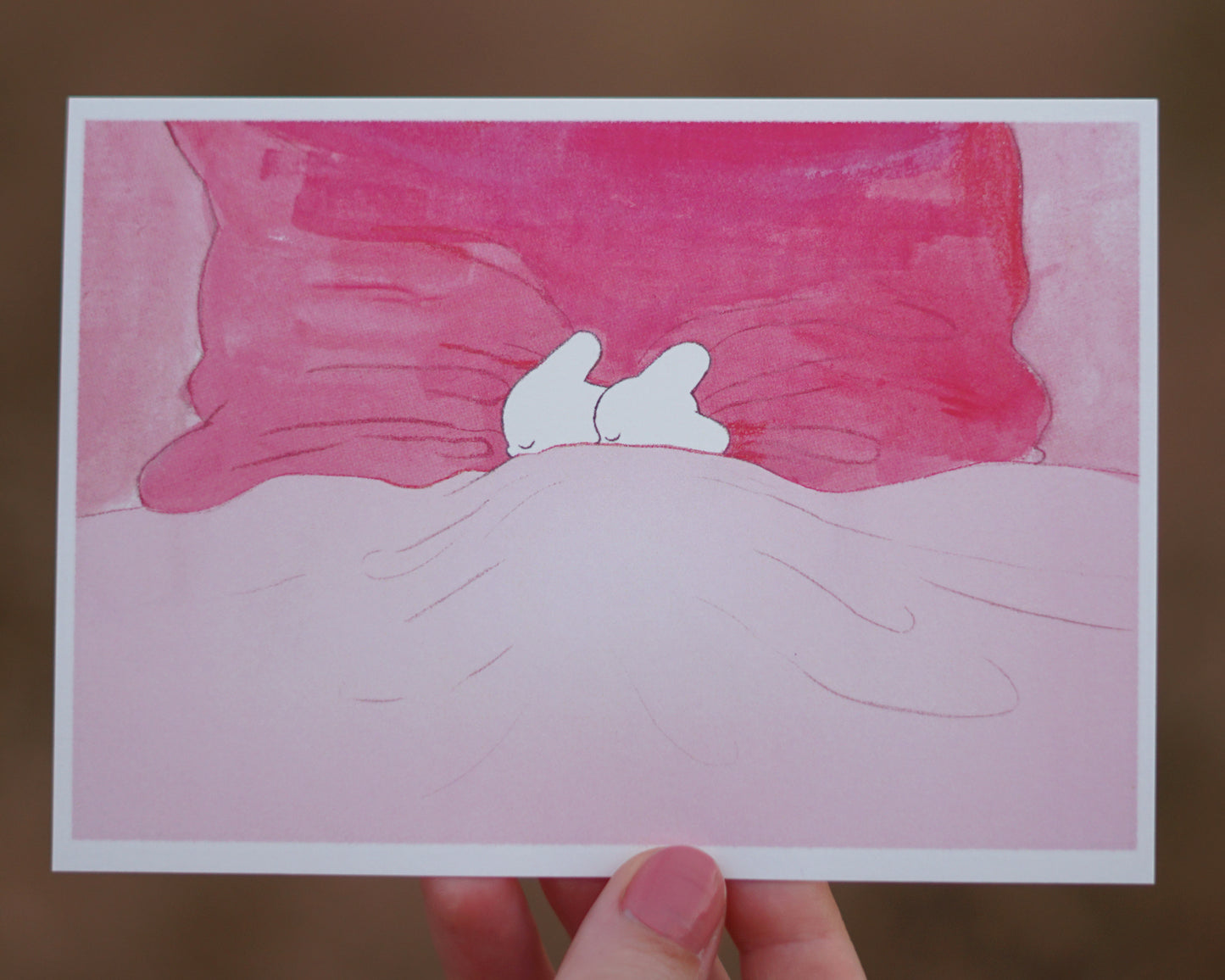 SLEEPY postcard by XUH