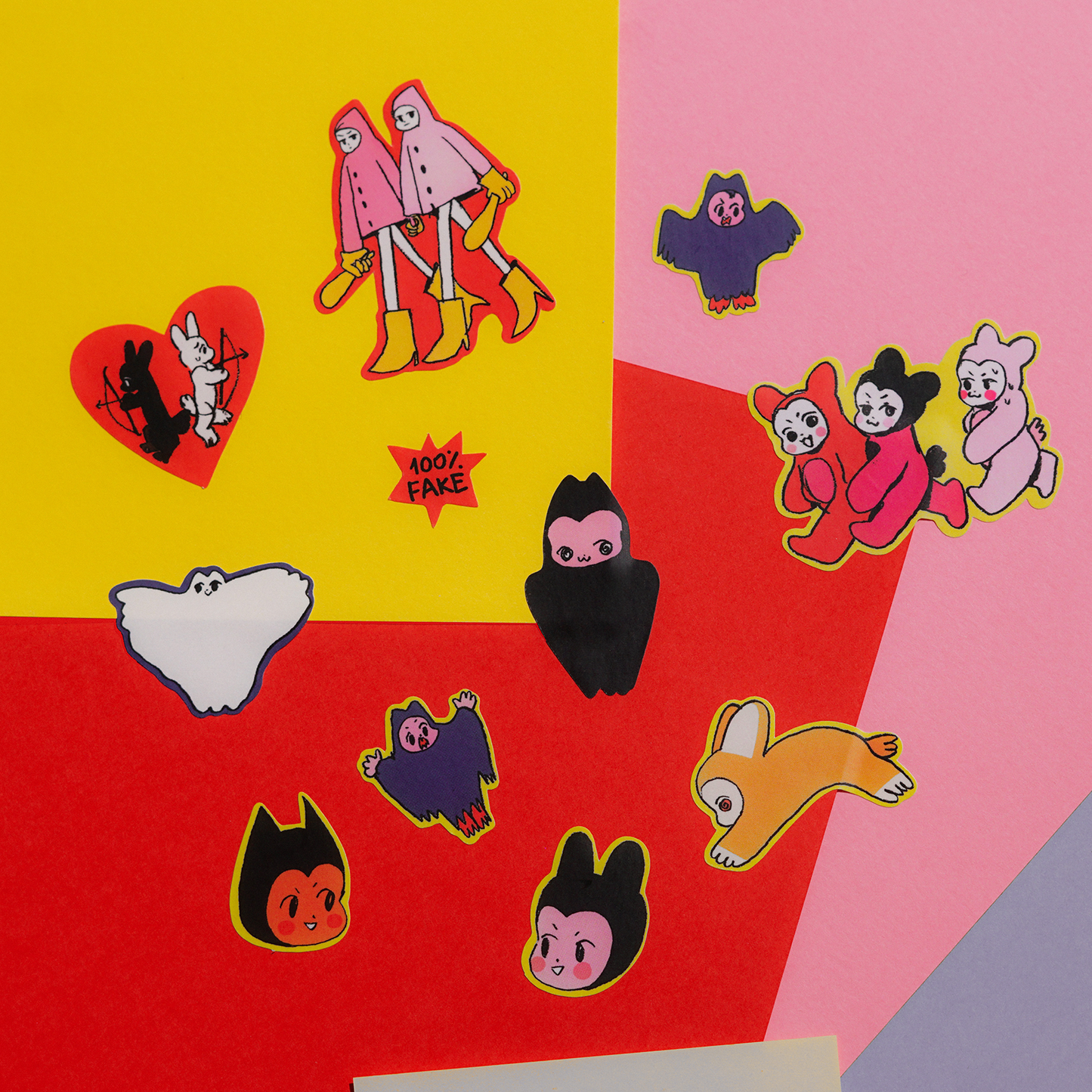 XUH BOOTLEG STICKERS sheet by JAVVIE