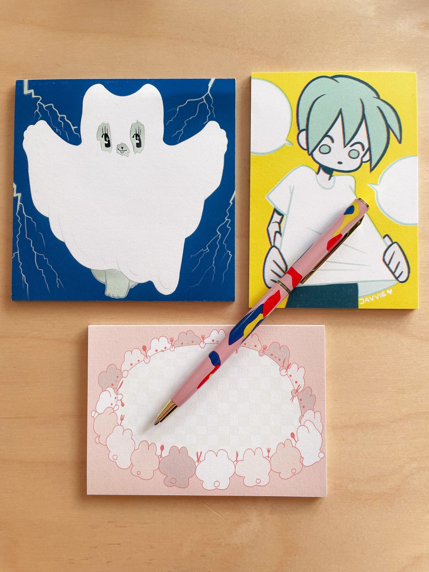 GHOST memo pad by XUH