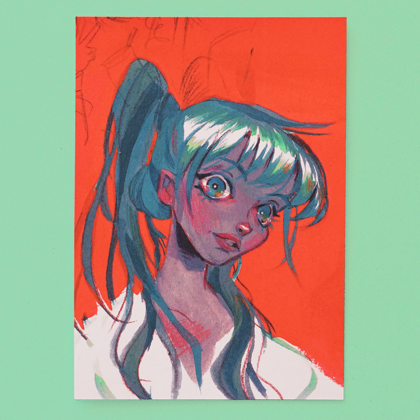 MIKU postcards by JAVVIE