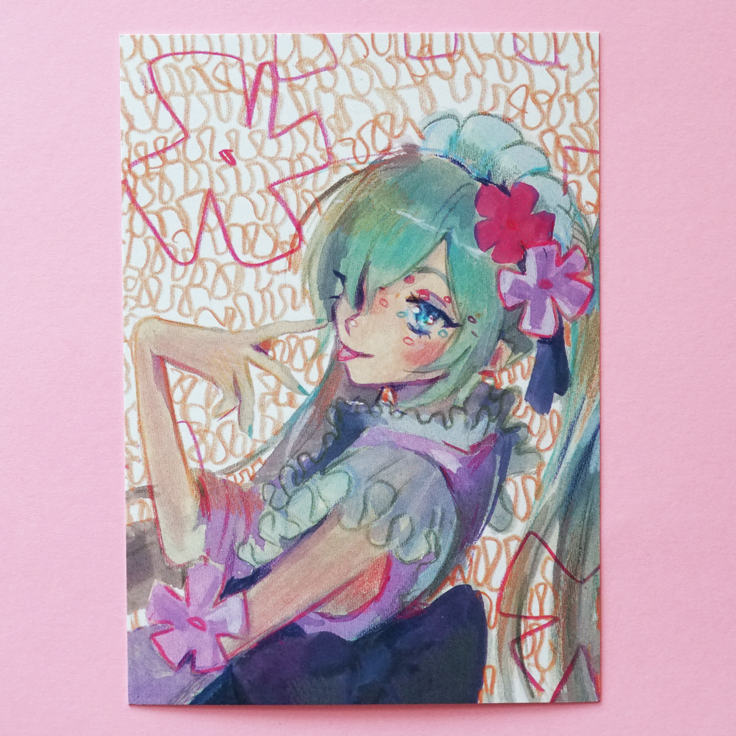MIKU postcards by JAVVIE