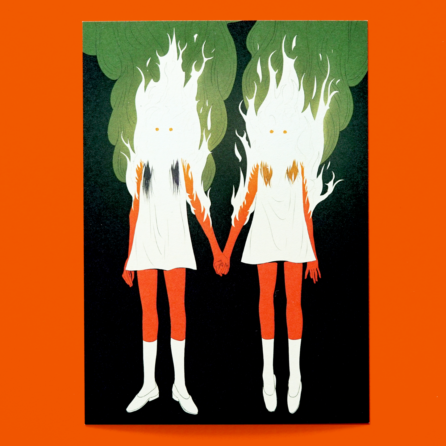 DARK GIRLS postcards by XUH