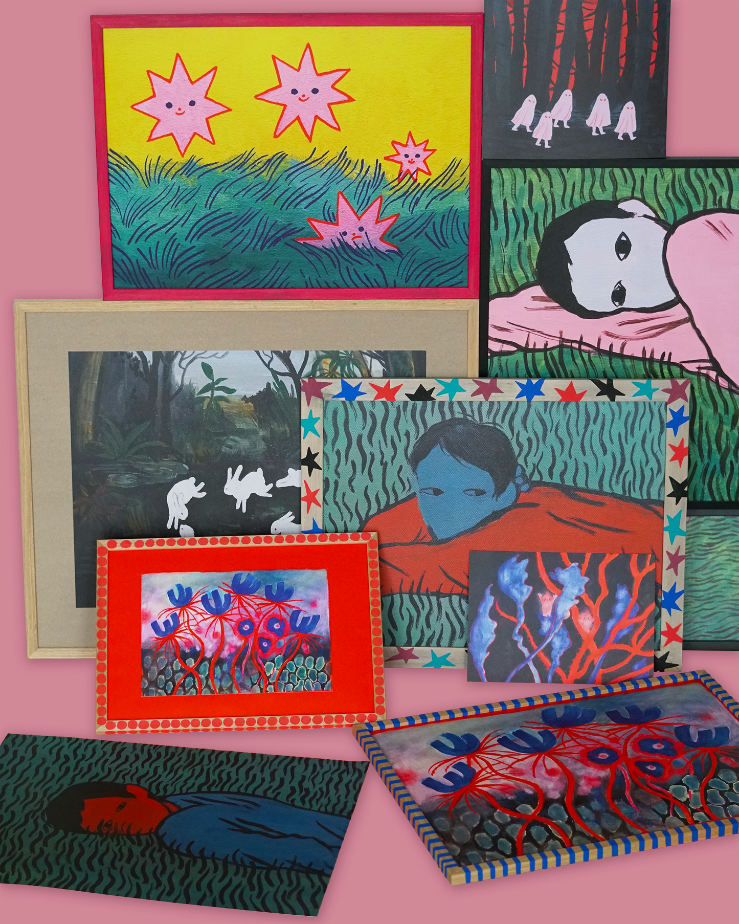 FLOWERS print by XUH