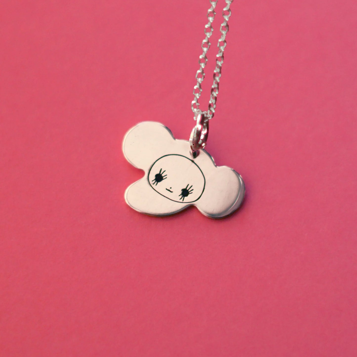 BEAN BUNNY silver necklace by XUH