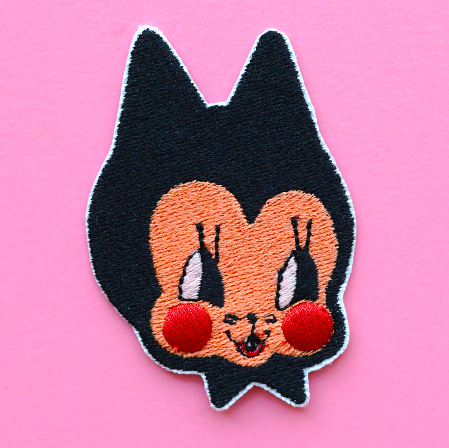 CAT & BUN embroidery patch by XUH