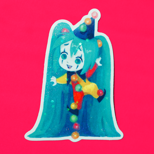 CLOWN MIKU sticker by JAVVIE