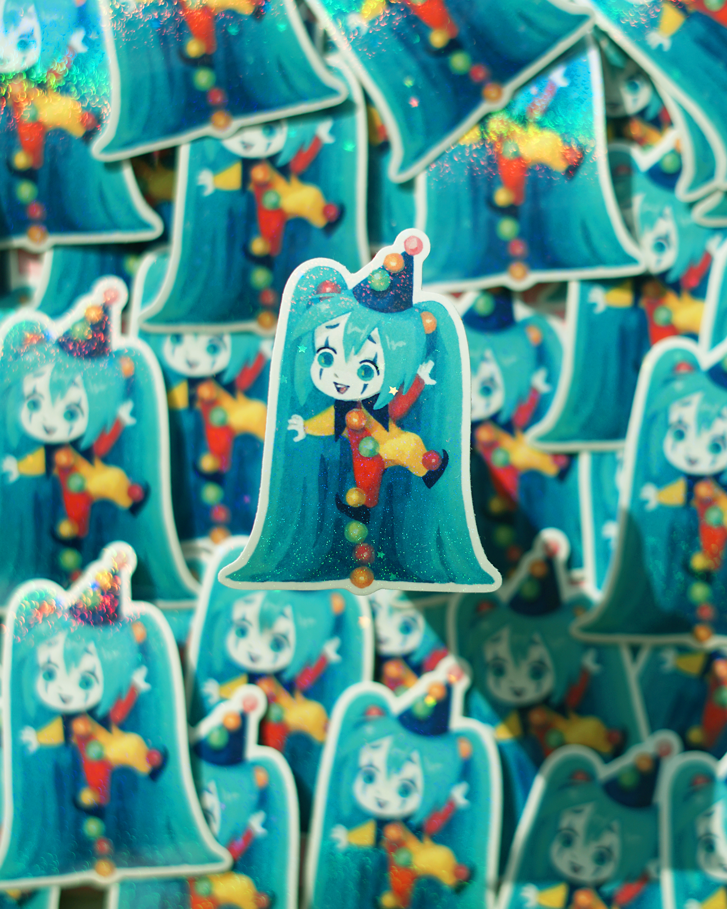 CLOWN MIKU sticker by JAVVIE