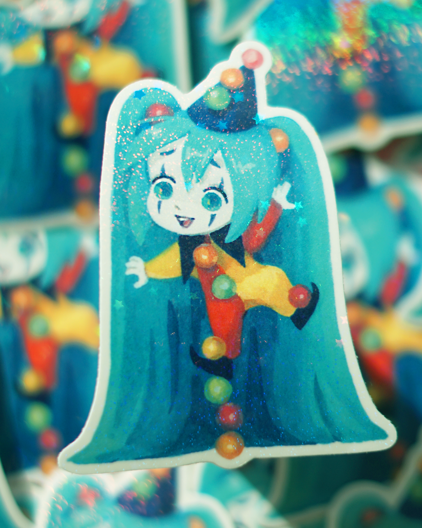 CLOWN MIKU sticker by JAVVIE