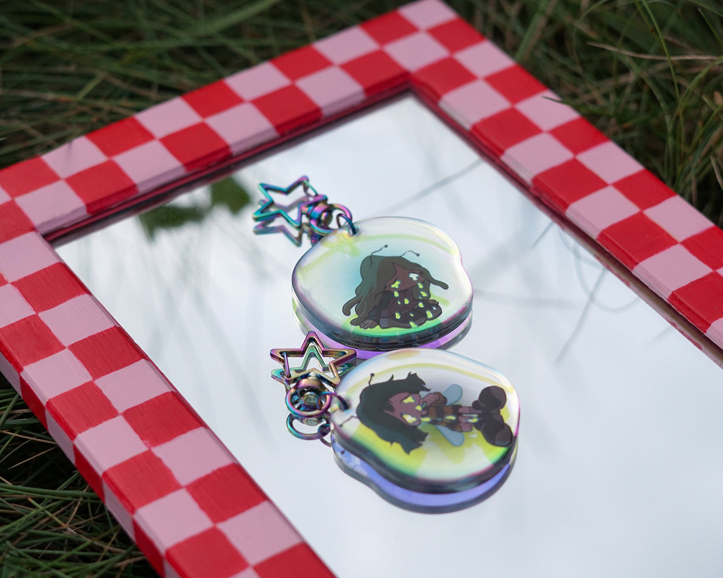 SAD PIXIE acrylic charm by JAVVIE