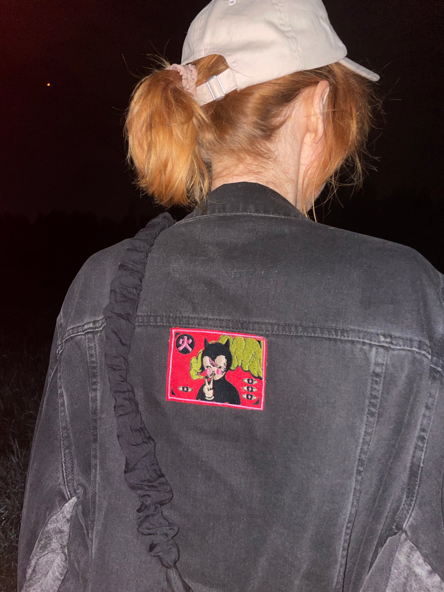 SMOKING embroidery patch by XUH