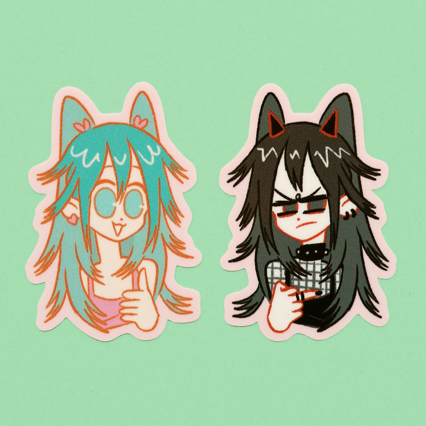 DOUBLE MIKU sticker by JAVVIE