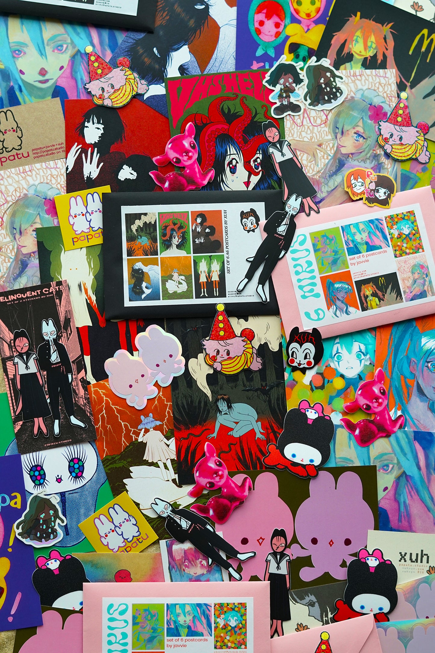 MIKU postcards by JAVVIE