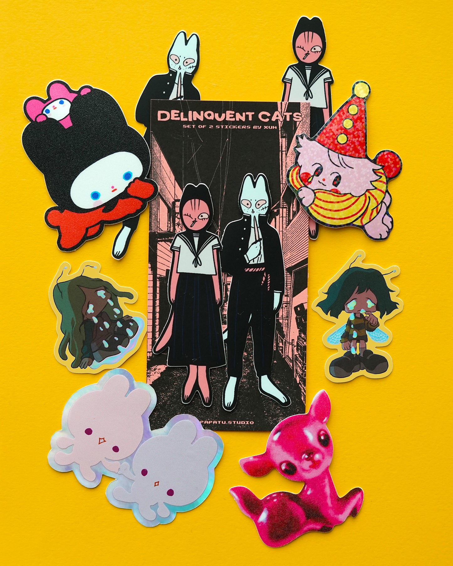 HOLO BUNNIES sticker by XUH