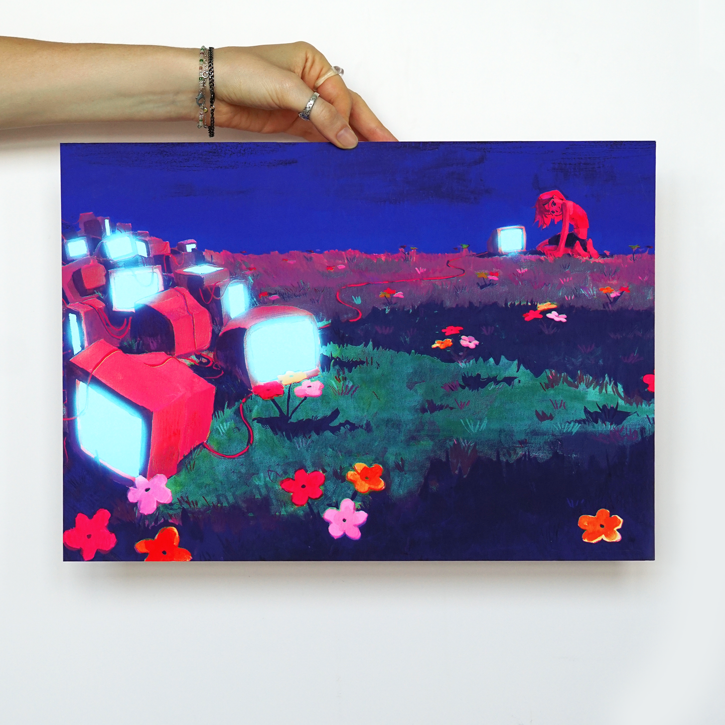SCREENS print by JAVVIE