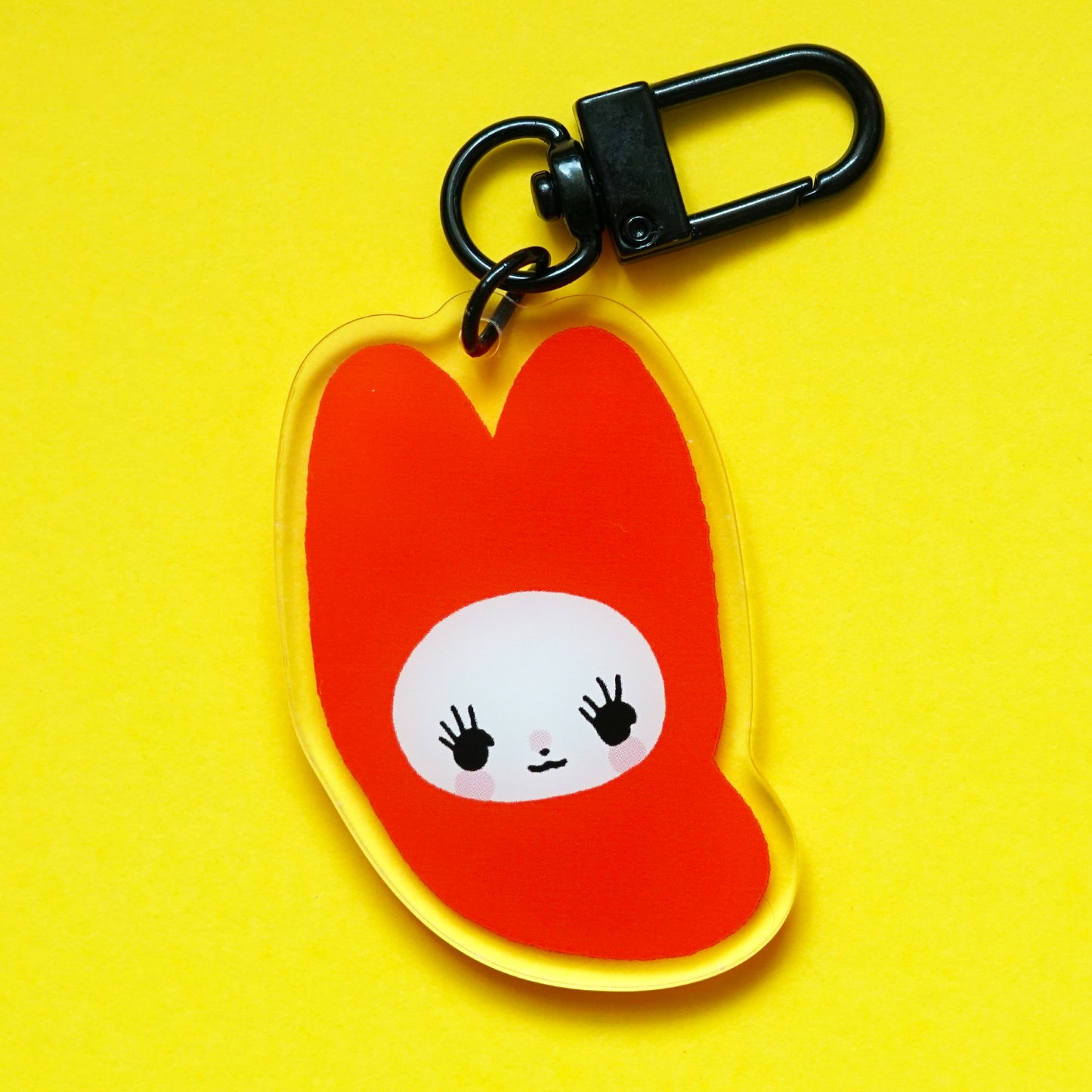 BEAN BUNNY acrylic charm by XUH