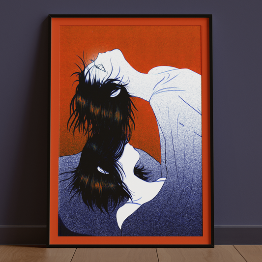 OUT OF BODY print by XUH