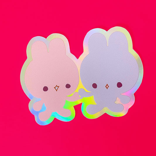 HOLO BUNNIES sticker by XUH