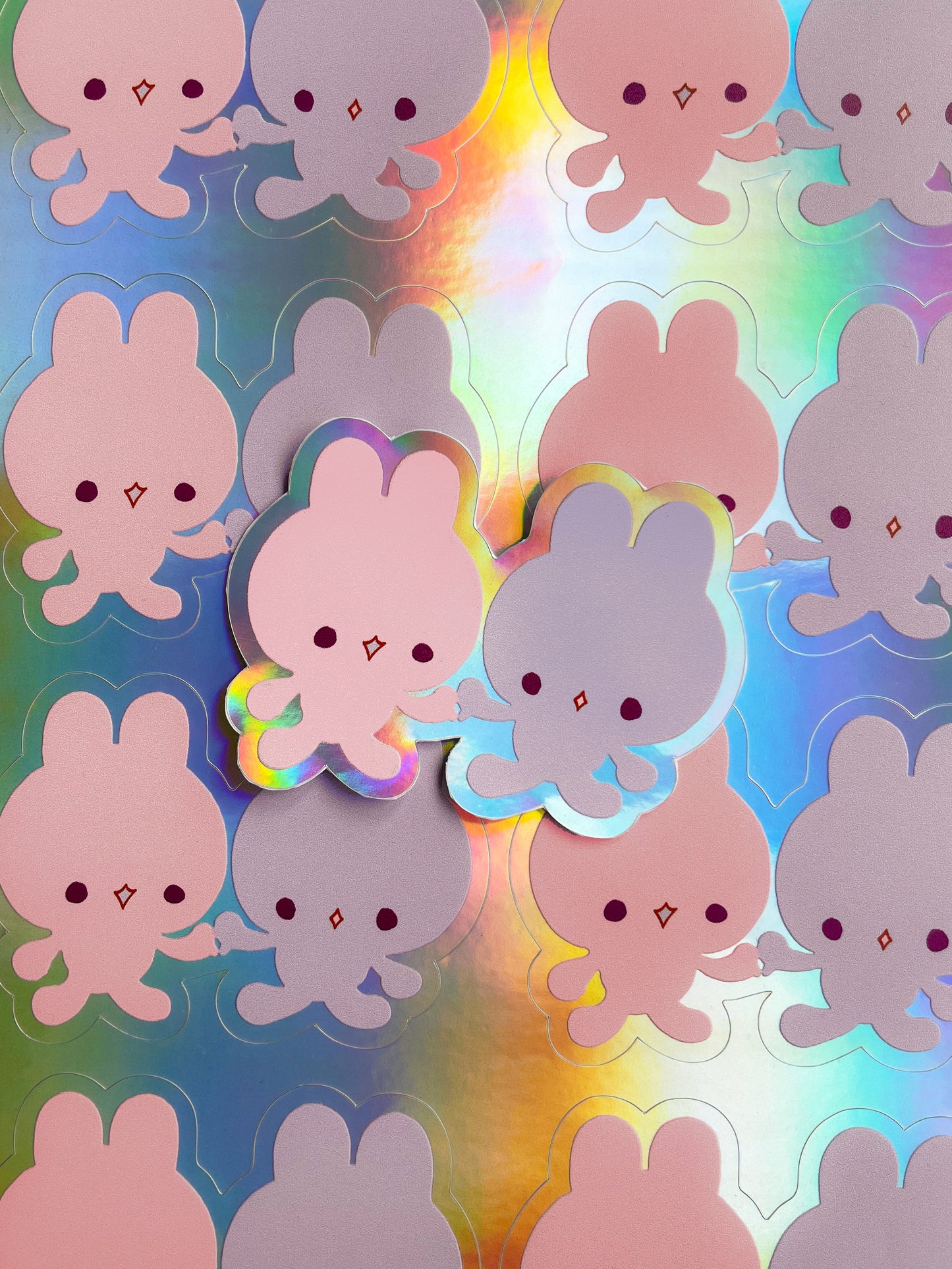 HOLO BUNNIES sticker by XUH