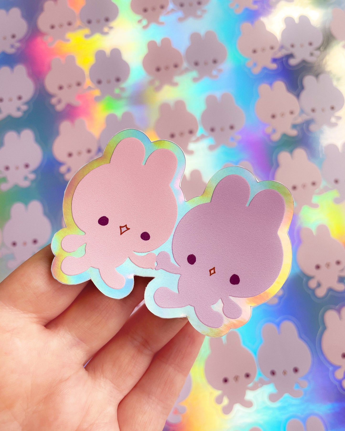 HOLO BUNNIES sticker by XUH
