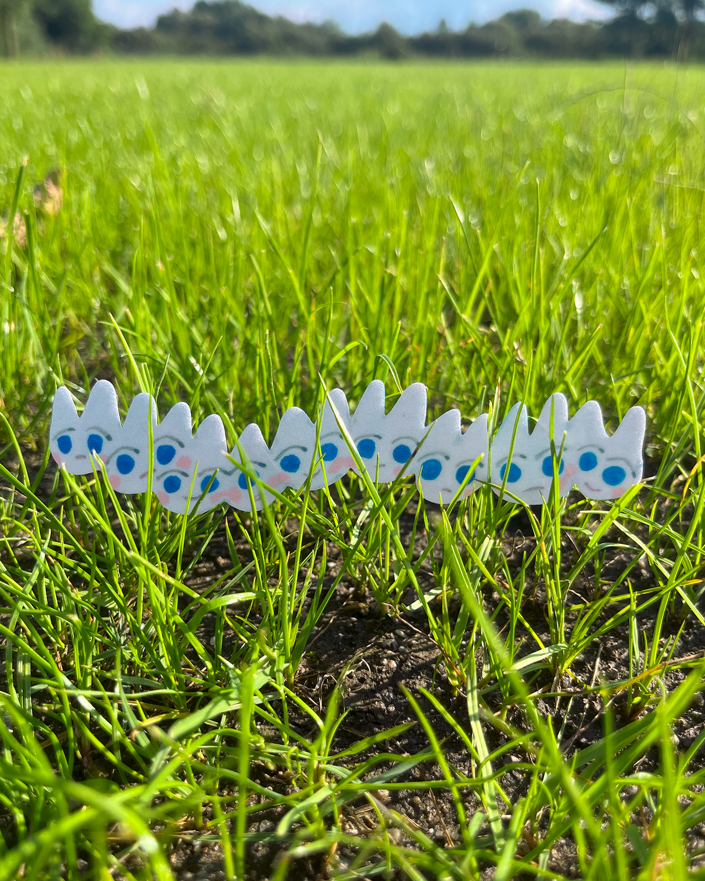 BUNNY CENTIPEDE sticker by JAVVIE