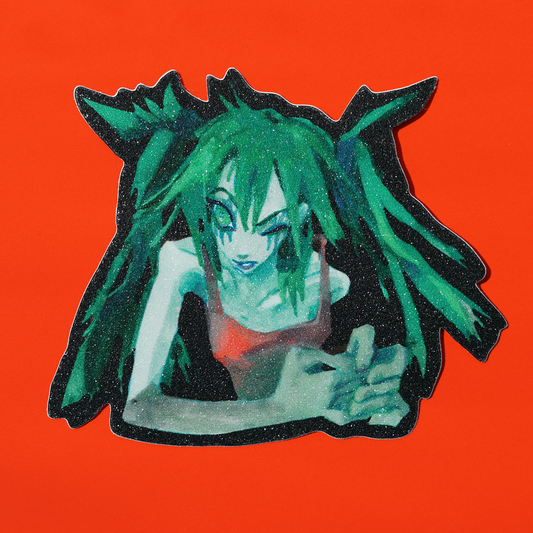 METAL MIKU sticker by JAVVIE