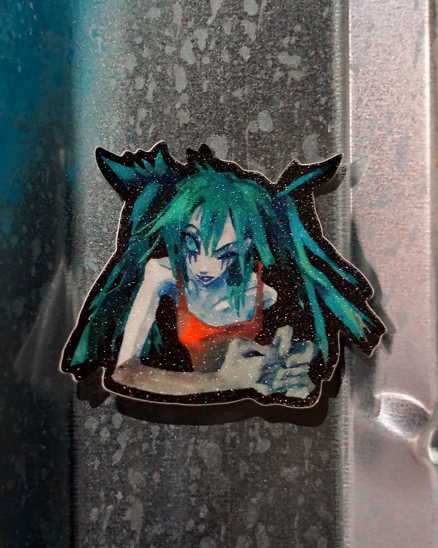 METAL MIKU sticker by JAVVIE