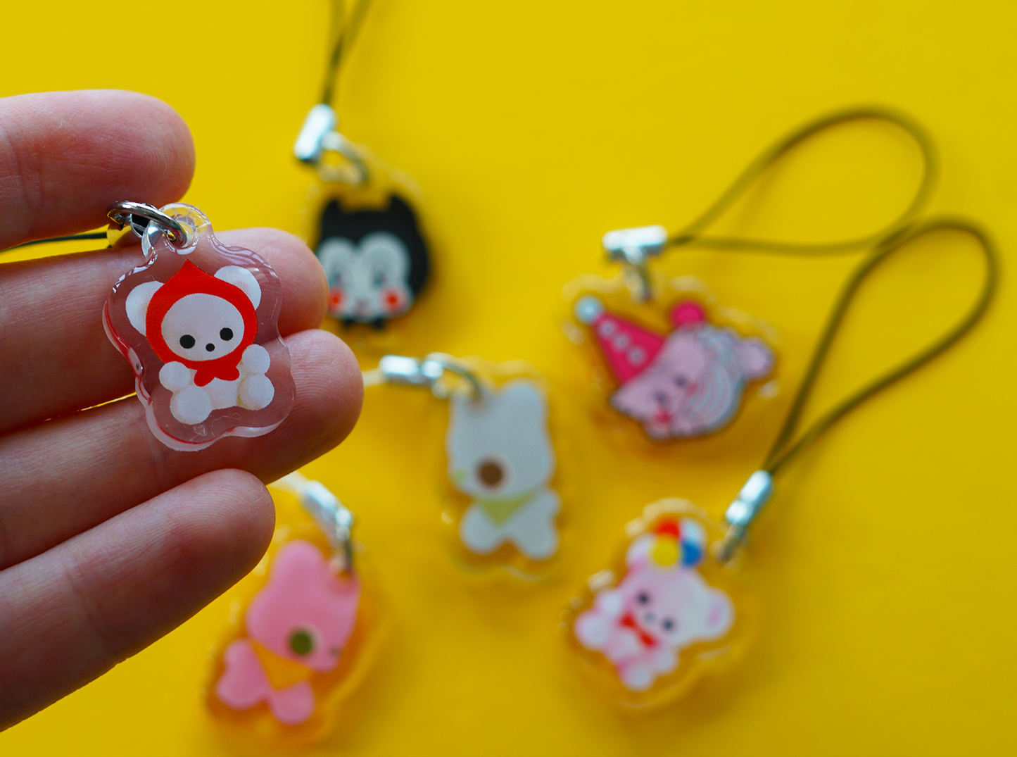 LIL CLOWN acrylic charm by XUH