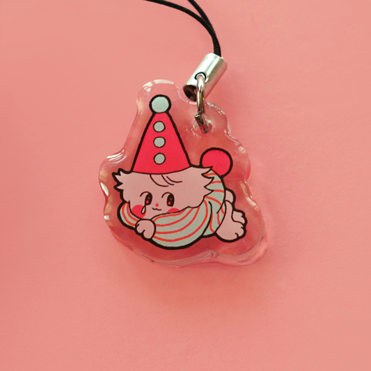 LIL CLOWN acrylic charm by XUH