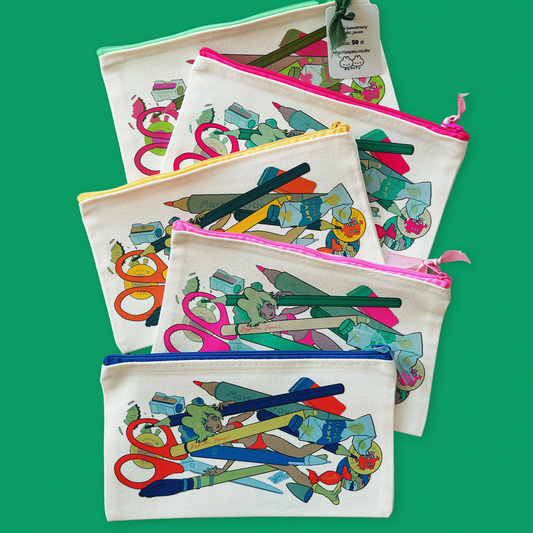 PENCIL CASE GIRL pencil case by JAVVIE