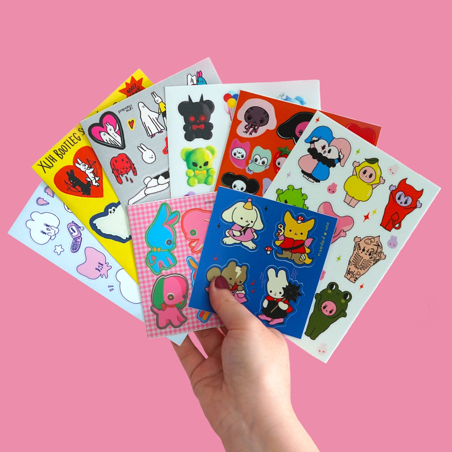 SHINY KEWPIES sticker sheet by XUH