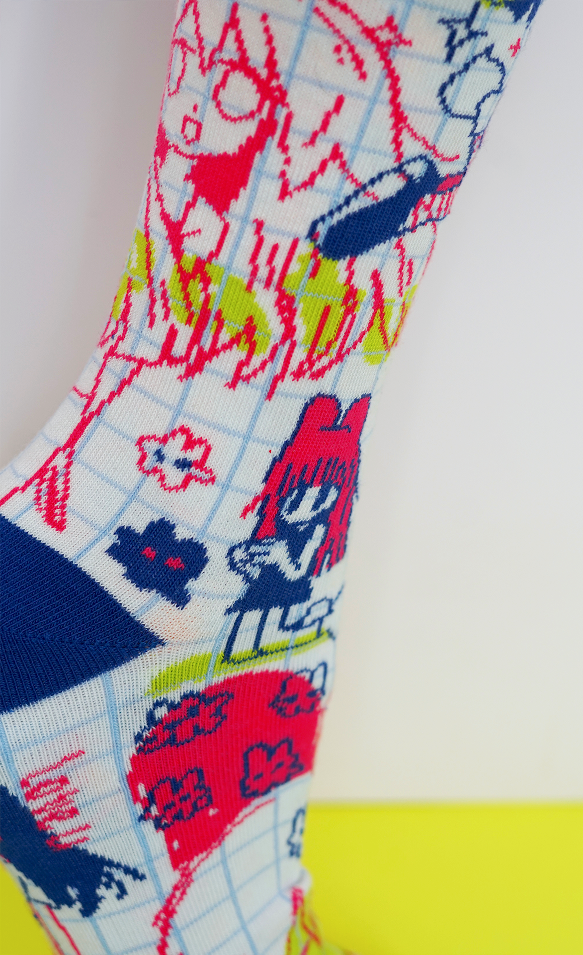 SKETCHY socks by JAVVIE