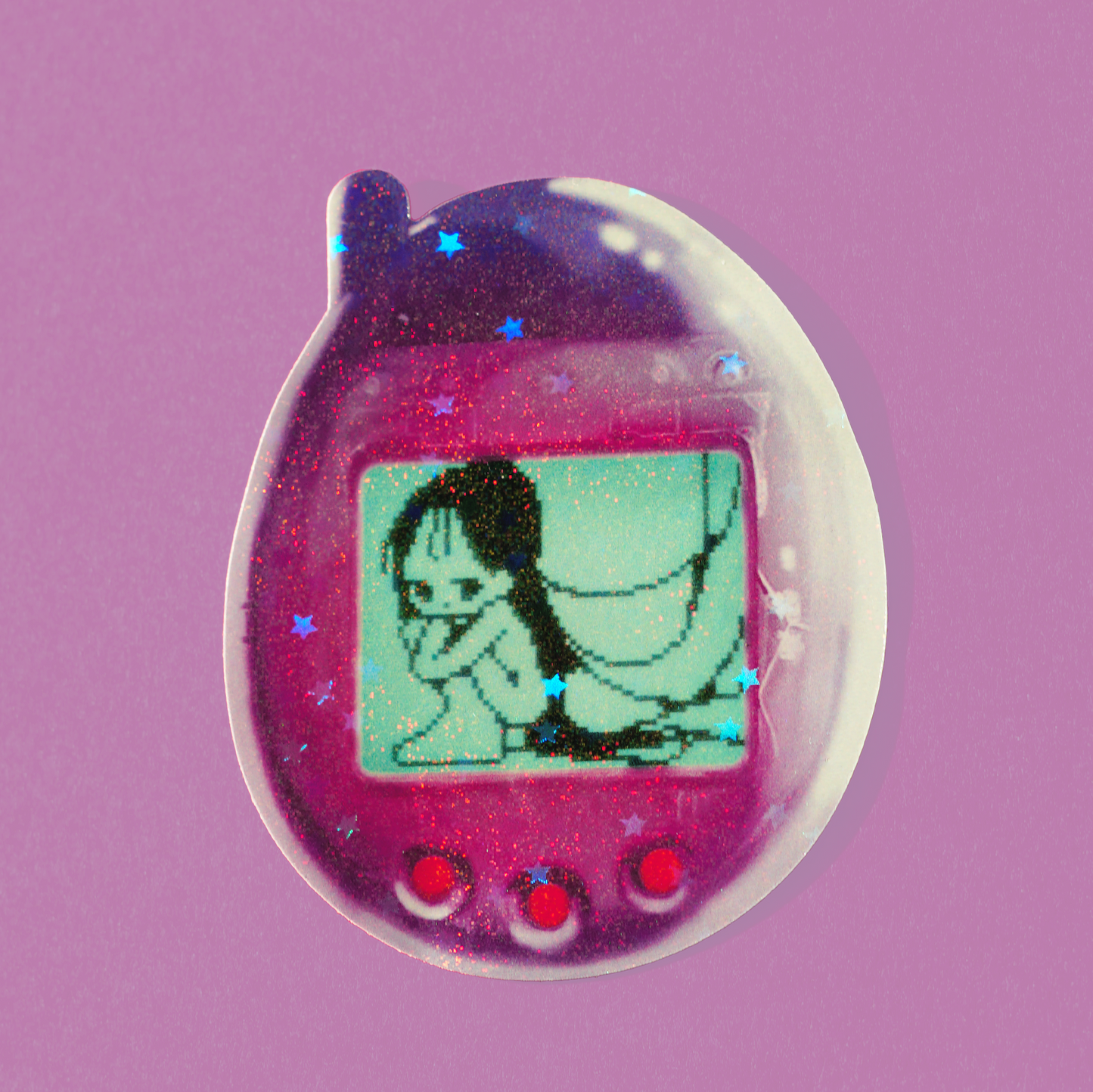 TAMAGOTCHI sticker by XUH and JAVVIE
