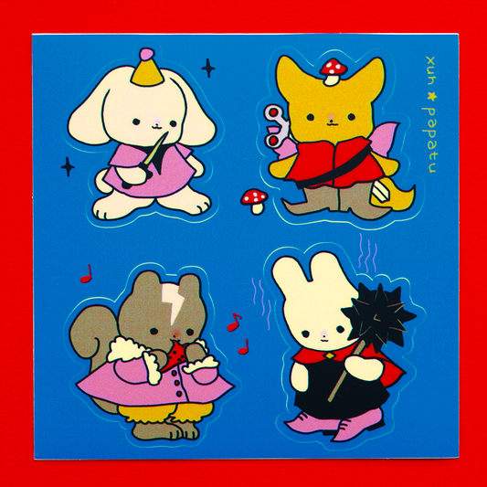 WARRIORS sticker sheet by XUH