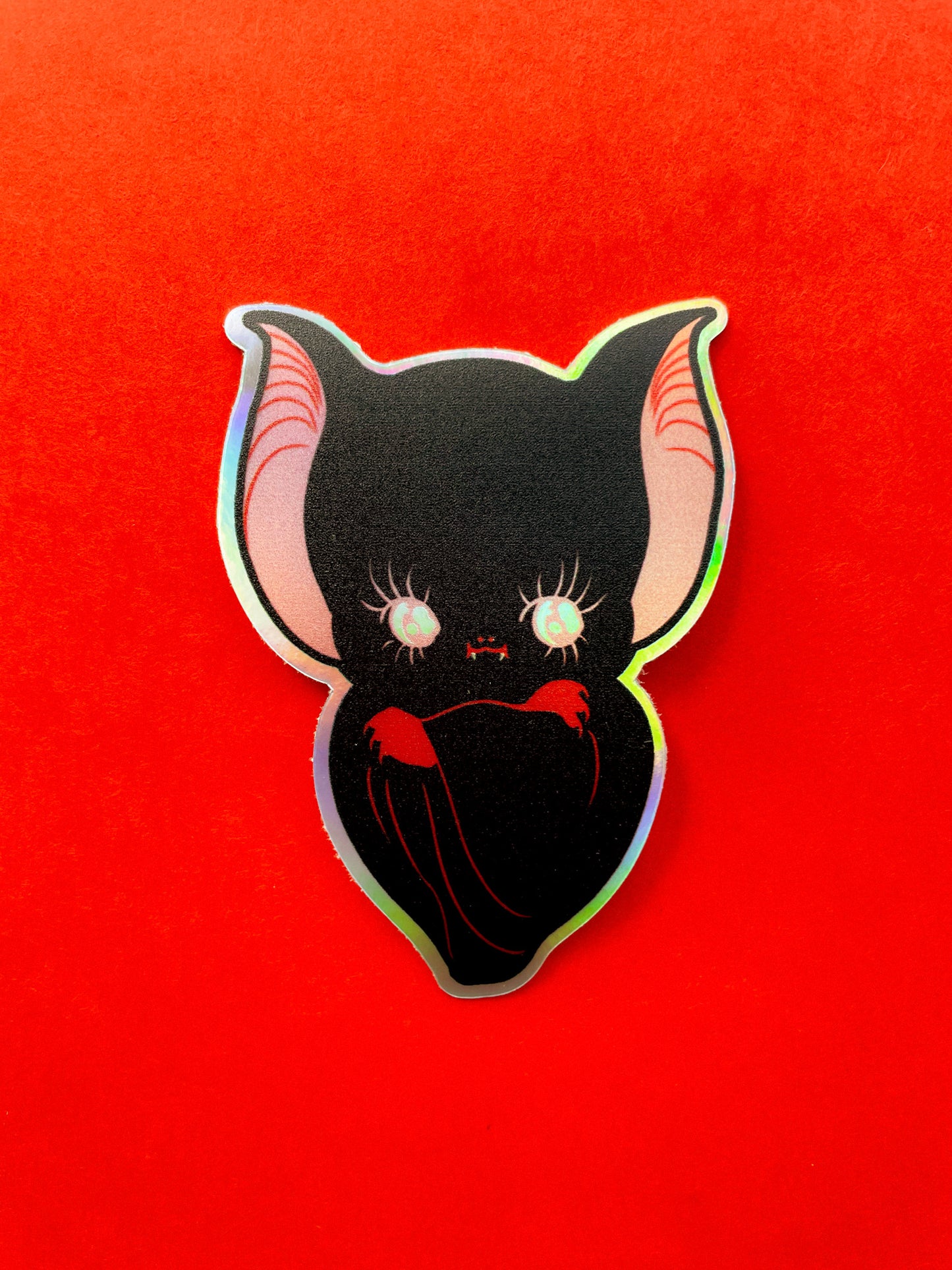 GLITTER/HOLO bat sticker by XUH