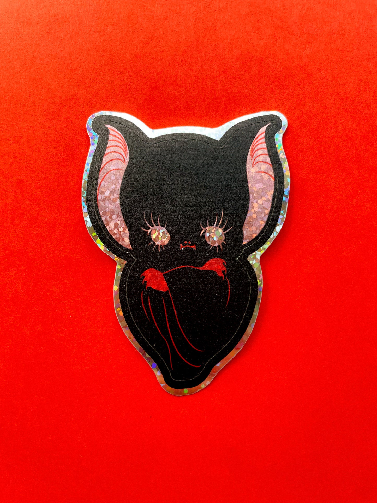 GLITTER/HOLO bat sticker by XUH