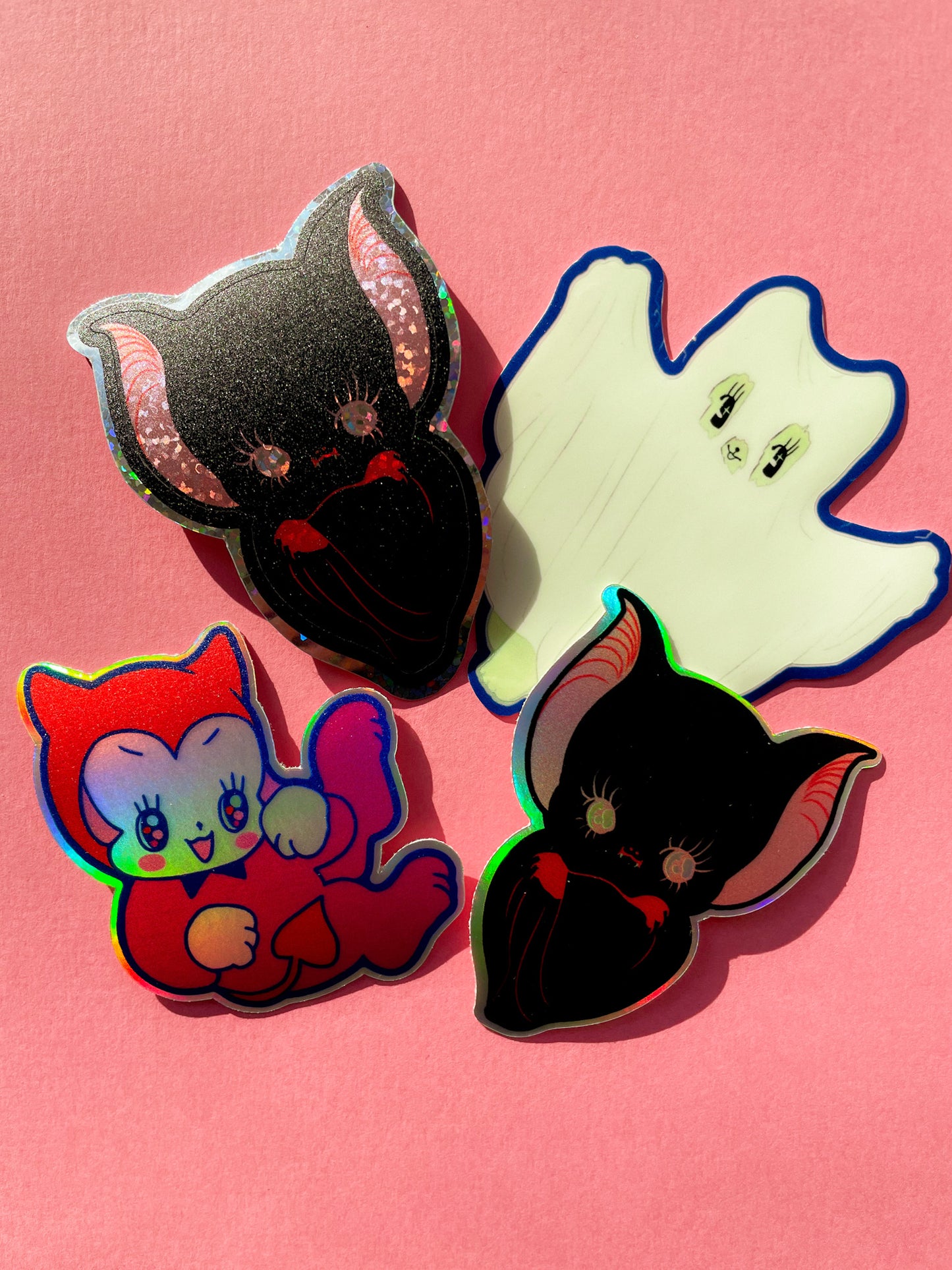 BAD KITTY holo sticker by XUH