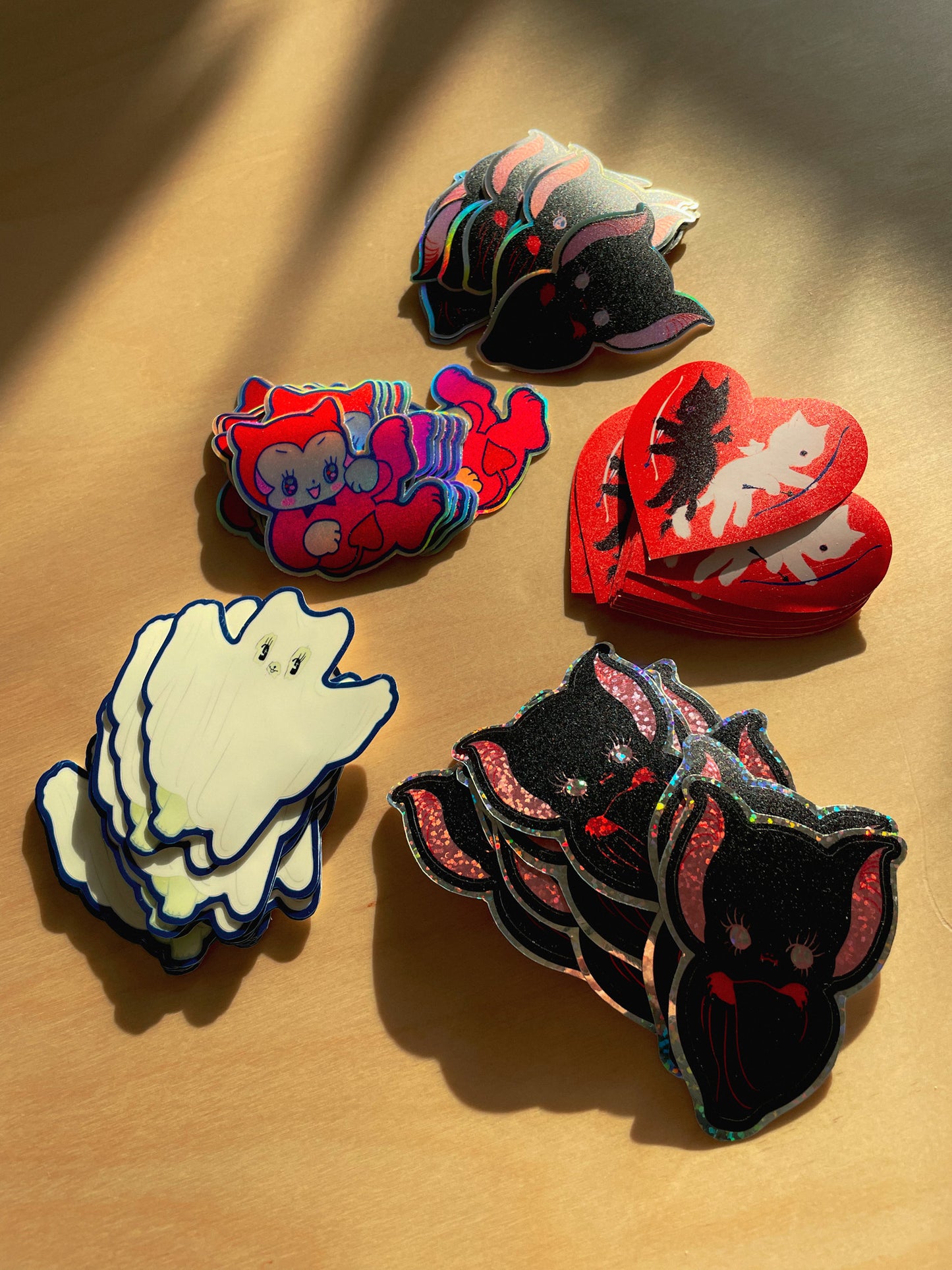 GHOST glow in the dark sticker by XUH