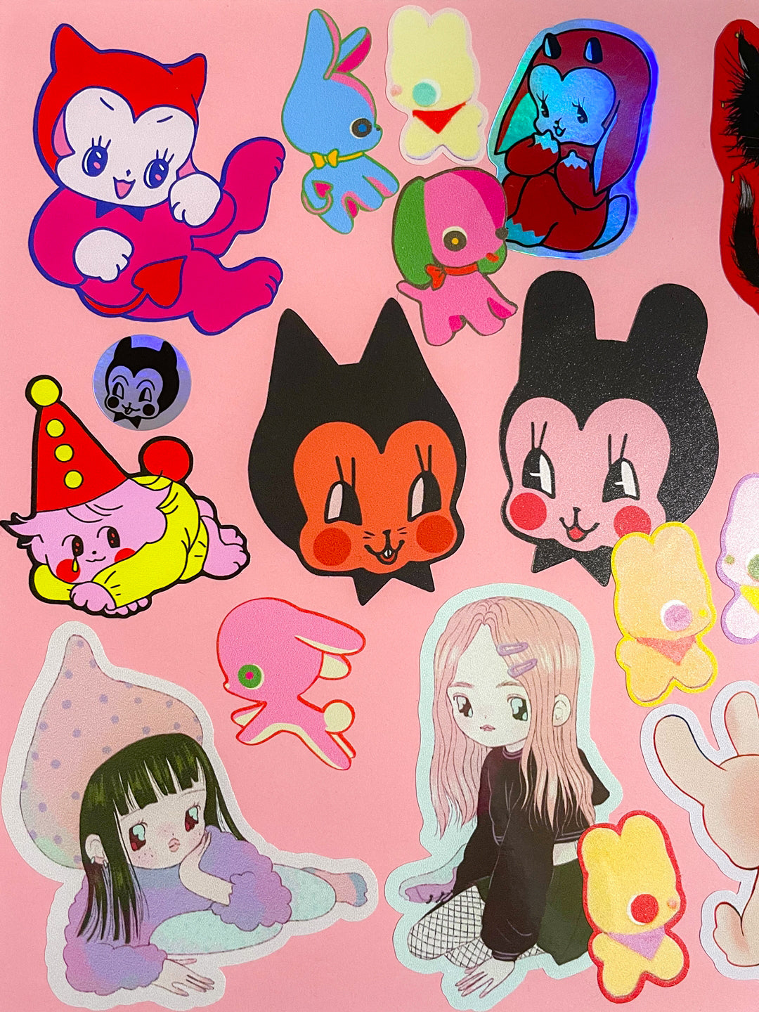 CAT & BUN sticker by XUH
