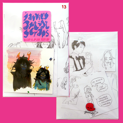 JAVVIE'S ARTIST SCRAPS