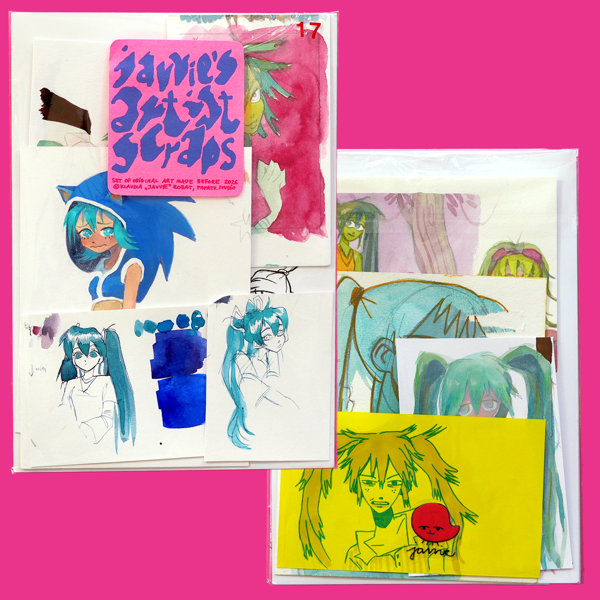 JAVVIE'S ARTIST SCRAPS