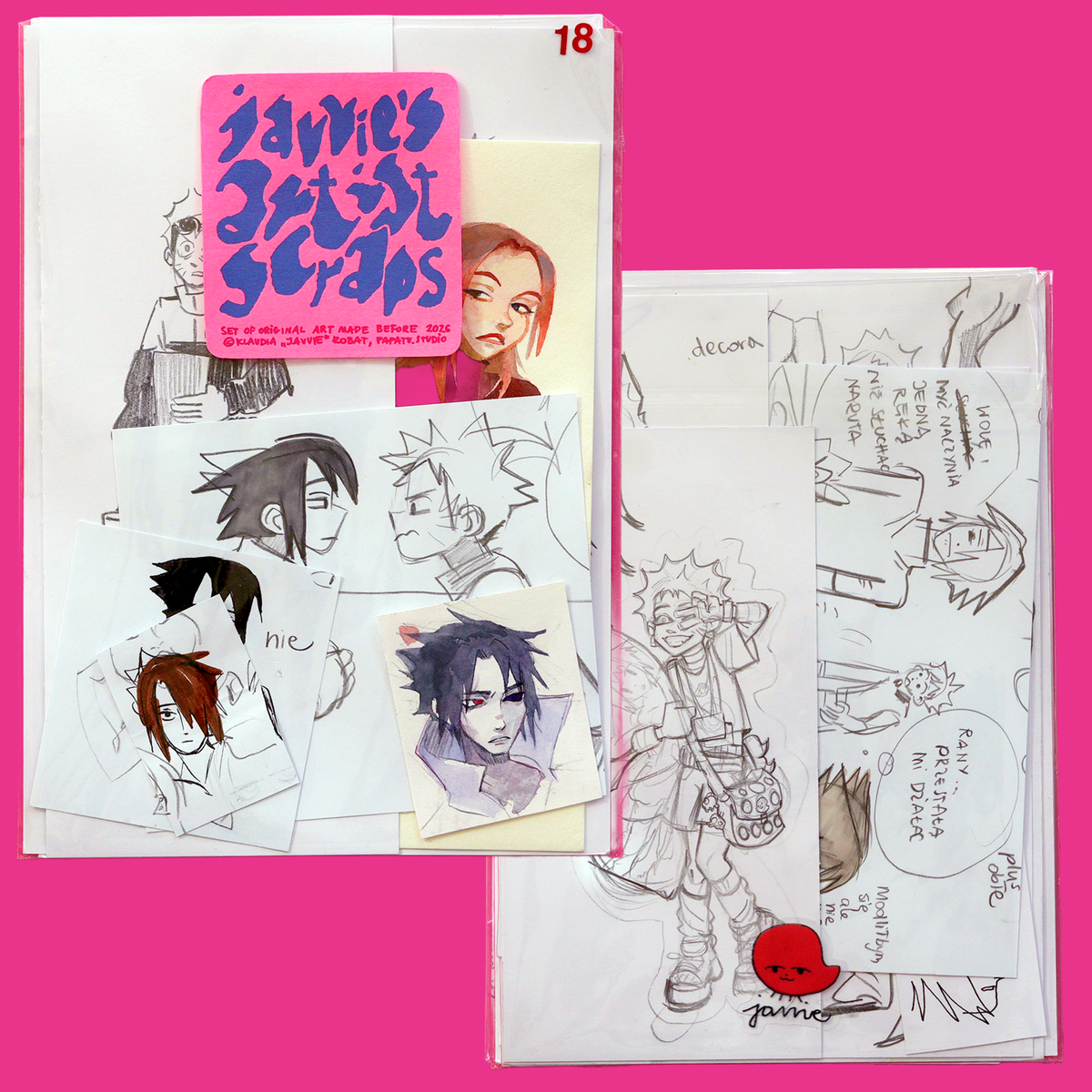 JAVVIE'S ARTIST SCRAPS