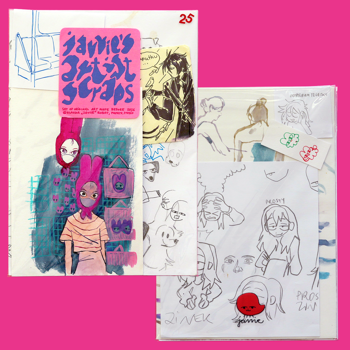 JAVVIE'S ARTIST SCRAPS