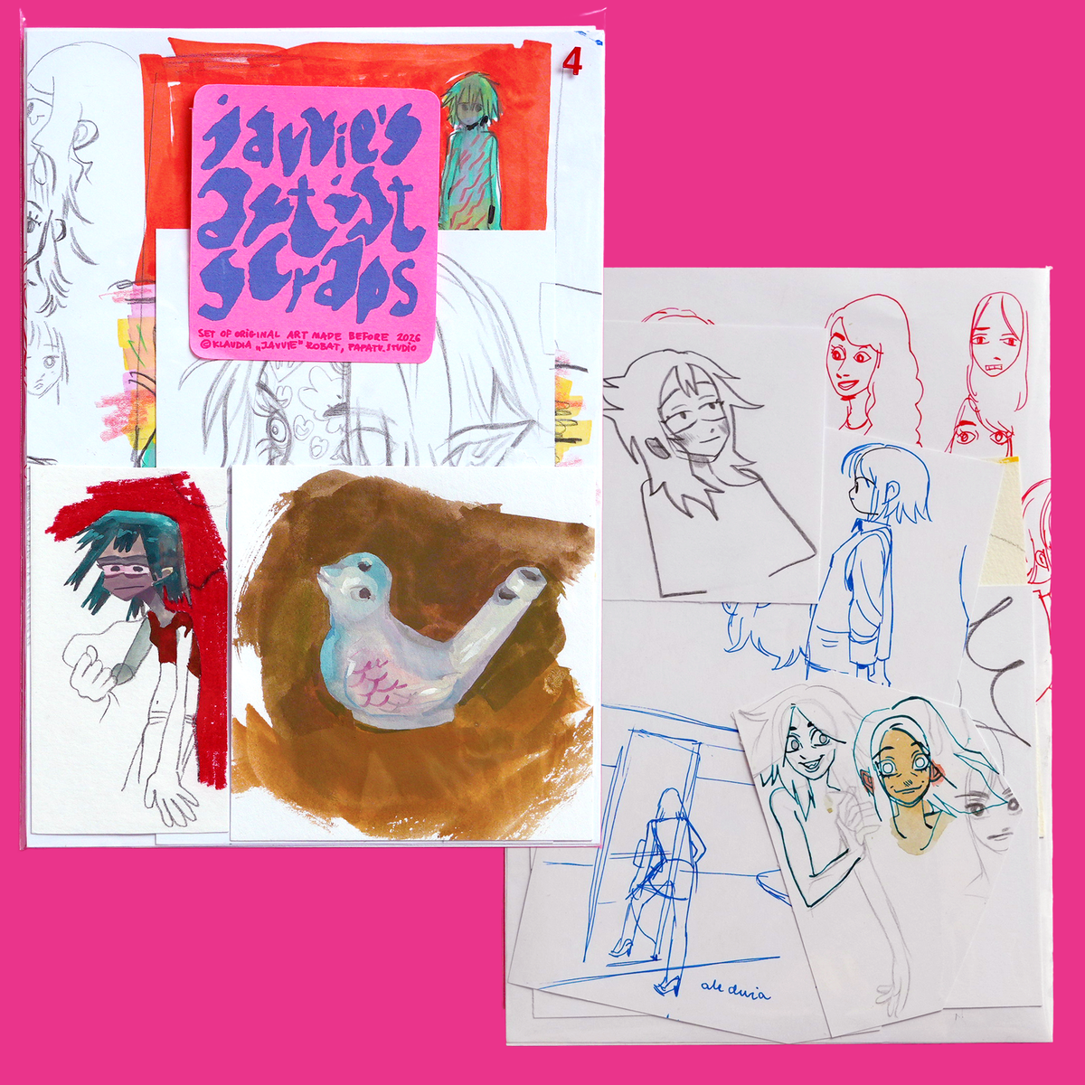 JAVVIE'S ARTIST SCRAPS