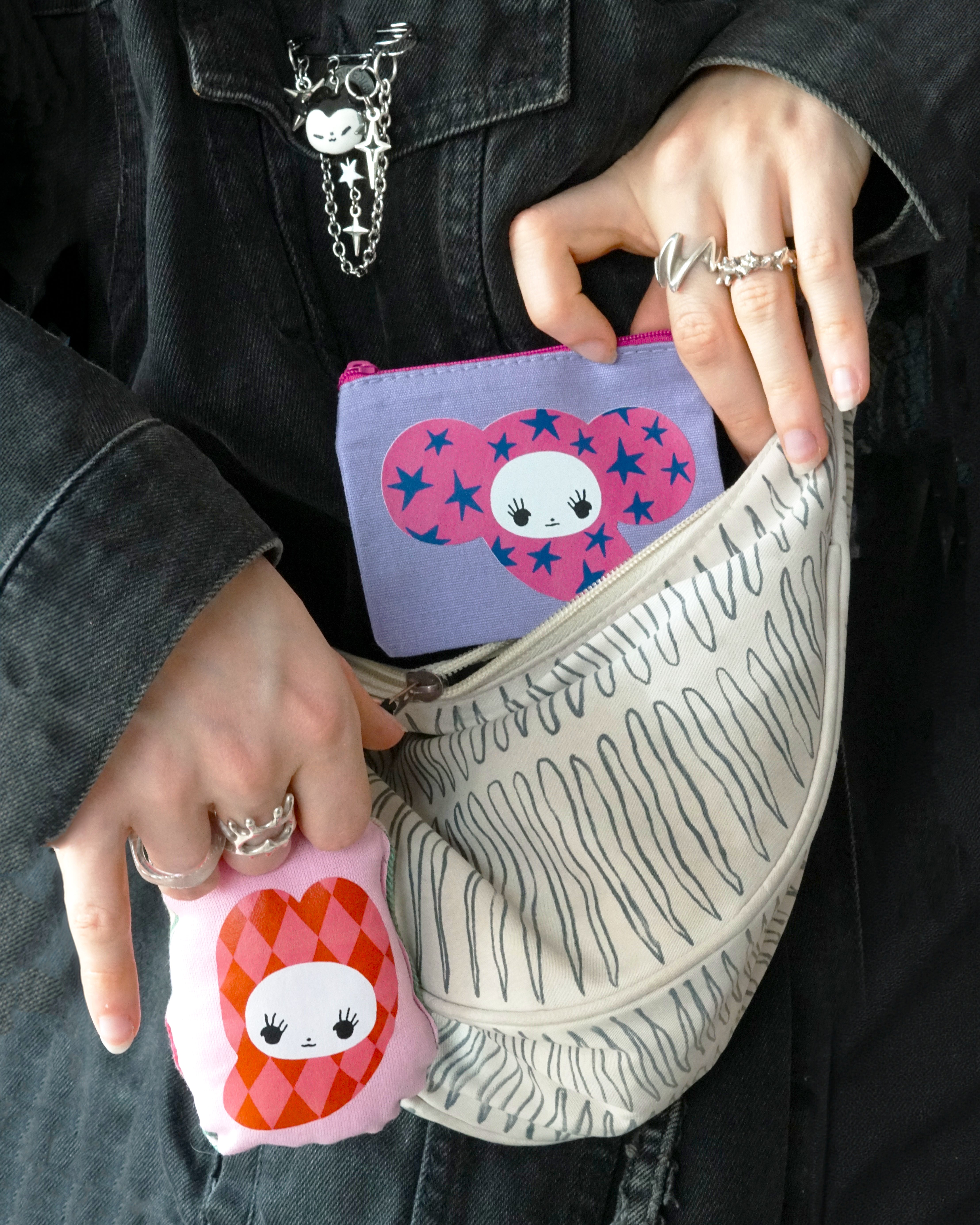 HAND SEWN KEYCHAIN by XUH – Papatu Studio